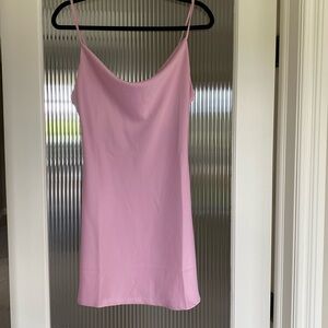 Urban outfitters pink slip dress size medium in excellent condition
